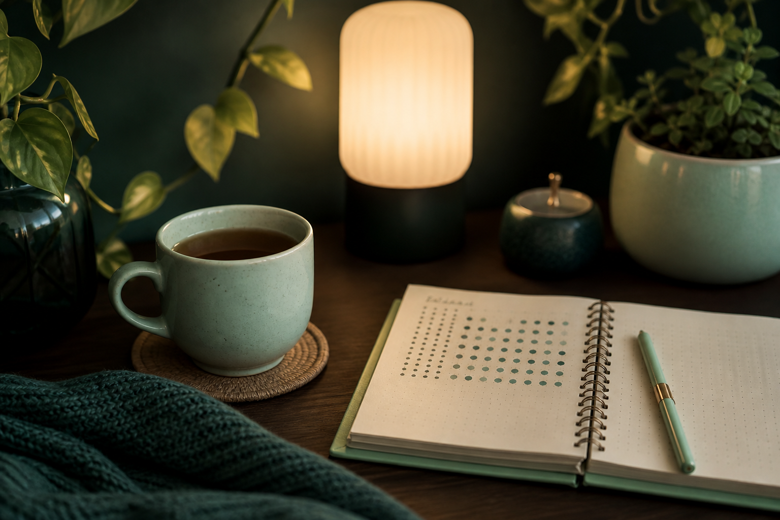 Evening wind-down routine by Vitaluherb